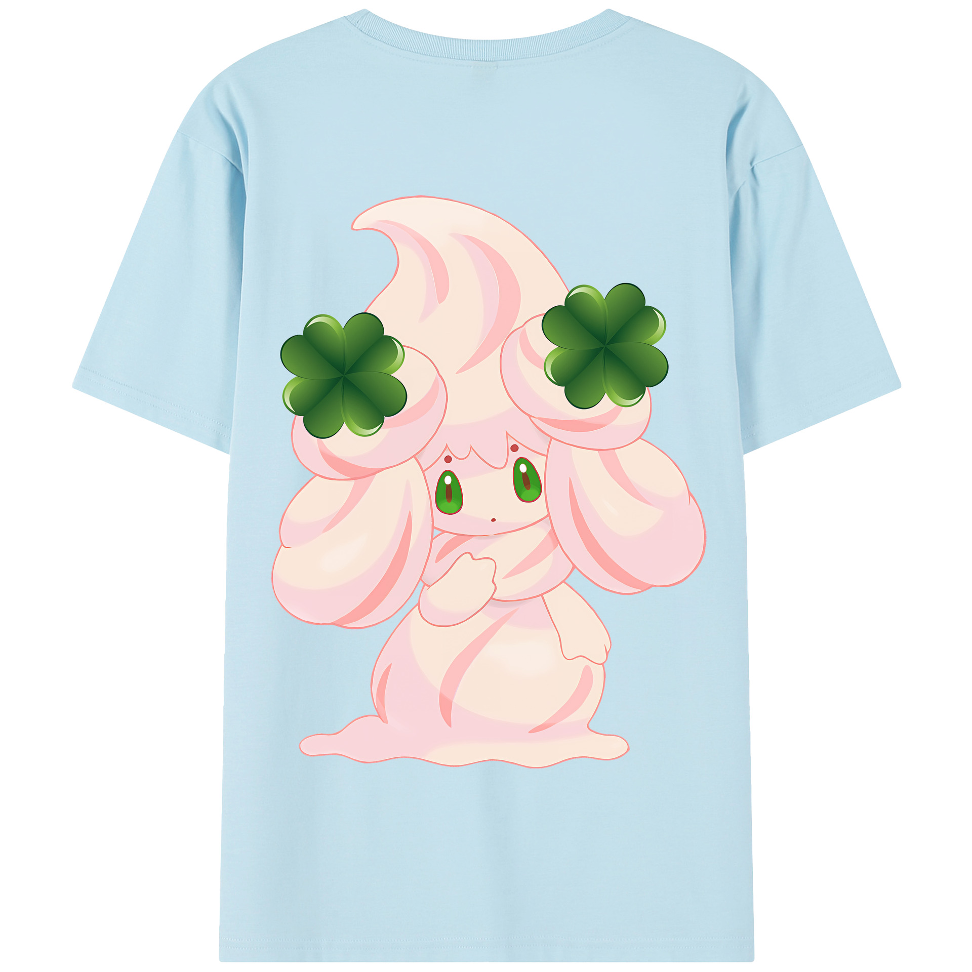 （画像用） ポケットモンスター Pokémon 綿100％半袖Tシャツ（背面プリント）